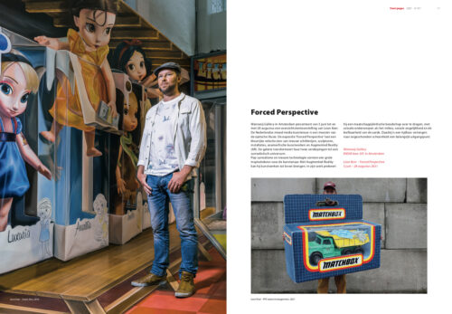 Fonk Magazine Forced Perspective Leon Keer by Wanrooij Gallery