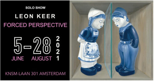 Leon Keer forced perspective show expo Wanrooij Gallery amsterdam
