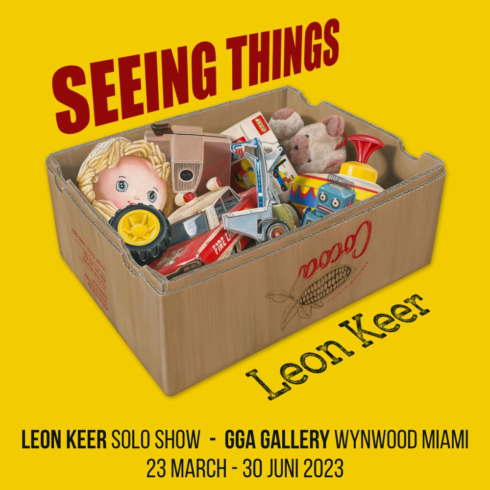 Leon Keer Solo show 'Seeing Things' GGA Gallery Wynwood Walls Miami